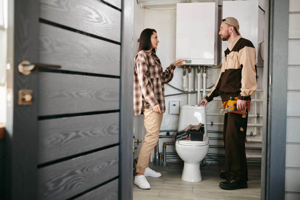 instalación de inodoros